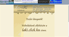 Desktop Screenshot of lafem.click.hu
