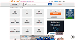 Desktop Screenshot of amravati.click.in