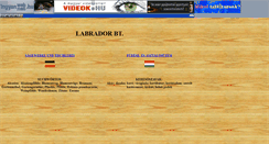 Desktop Screenshot of labrador.click.hu