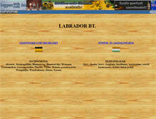 Tablet Screenshot of labrador.click.hu