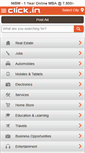Mobile Screenshot of click.in