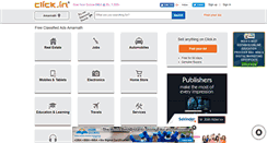 Desktop Screenshot of amarnath.click.in