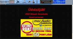 Desktop Screenshot of muszakiszerencs.click.hu