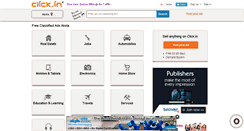 Desktop Screenshot of akola.click.in